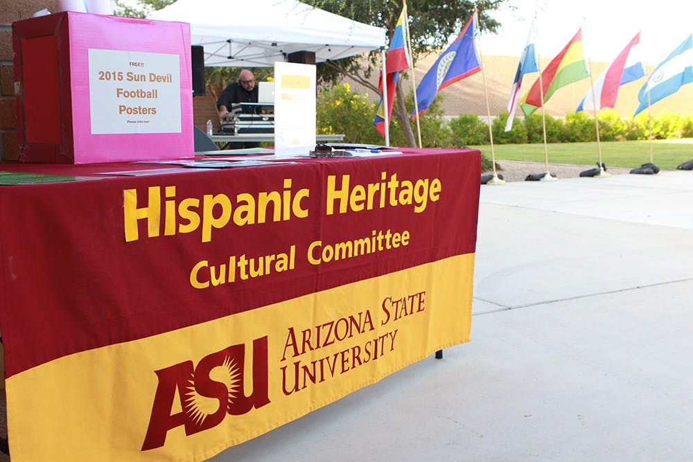 ASU's West campus hosts "El Grito de Dolores," the opening reception for Hispanic Heritage Month, on Tuesday, Sept. 15, 2015 in Glendale.