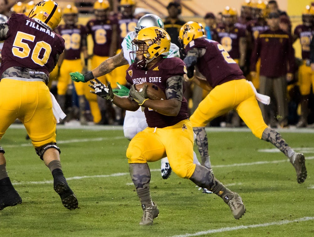 Football Oregon Demario Richard run