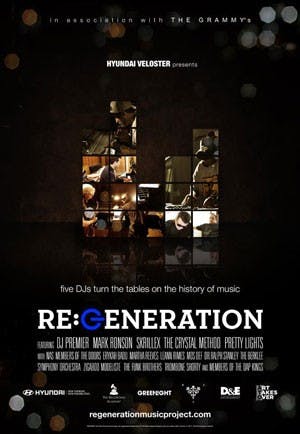 The Re:generation movie poster. Photo from amoeba.com.