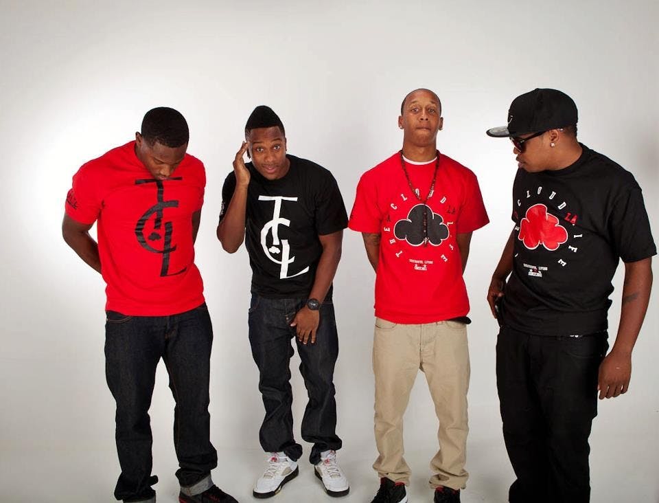 A Few of The Cloud Life's shirts. Photo from thecloudlifeonline.com.