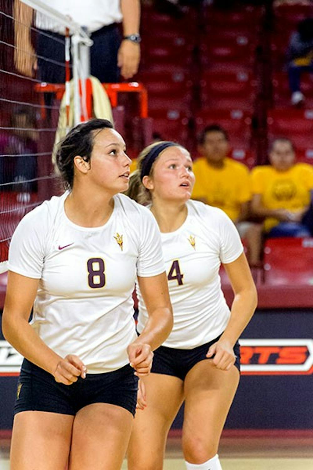 ASU Volleyball vs Mt Royal U, Sept. 4 2014