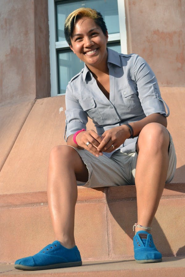 Mimi Herricht, an ASU alumna who teaches special education in Gilbert, won a TOMS Shoes contest to travel to Honduras to give shoes to children in need. (Photo by Mackenzie McCreary)