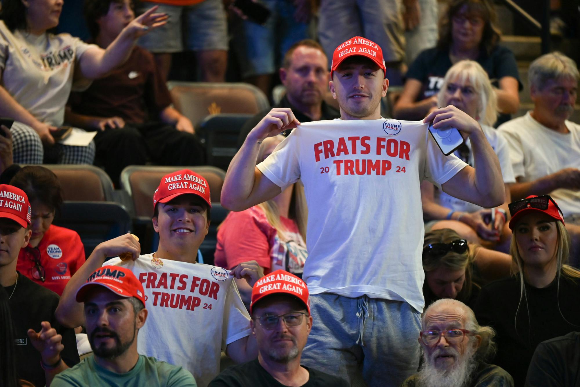 Gallery: Attendees at the Trump rally in Tempe