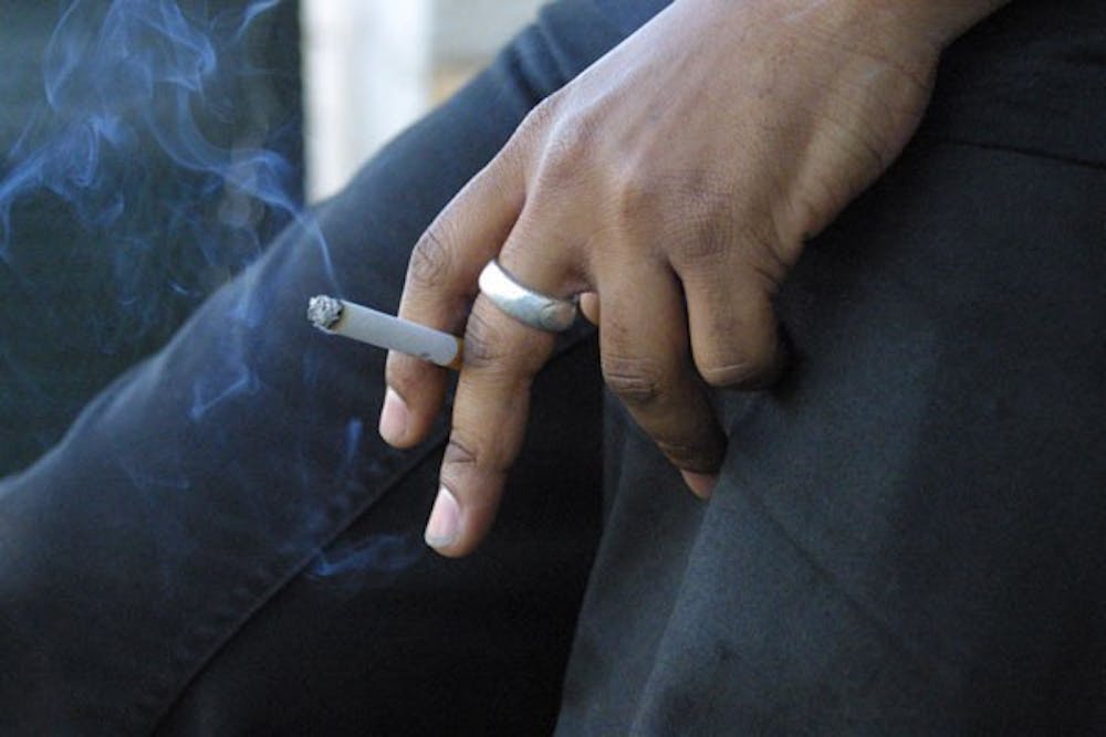 THIRD-HAND SMOKE: Research has shown that third-hand smoke further complicates the dangers of second-hand smoke. (Photo by Serwaa Adu-Tutu)