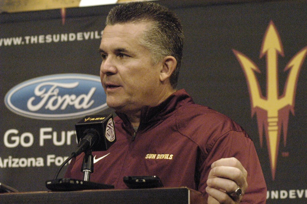 "Great programs reload," head coach Todd Graham said about his team. "They don’t rebuild." (Photo by Fabian Ardaya)