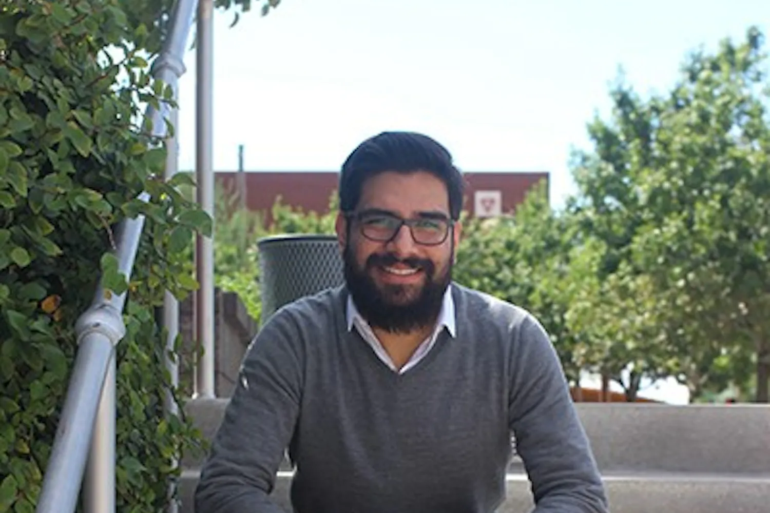 Mastering in social justice and human rights, Carlos Perez launched Directus International, a platform for advocacy and fight for social justice in the United States and across the world. (Photo by Katie Malles)