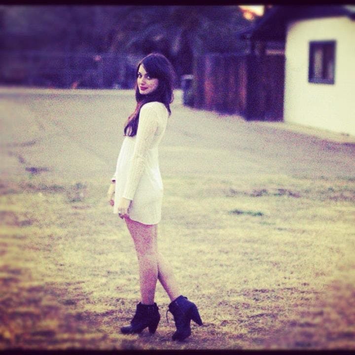 Gabrielle gives a glimpse of her personal fashion. Photo courtesy of Gabrielle Nelson