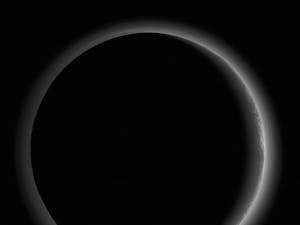 Pluto, a dwarf planet in the Kuiper belt, is pictured in a photo captured by the New Horizon Spacecraft in July 14, 2015.