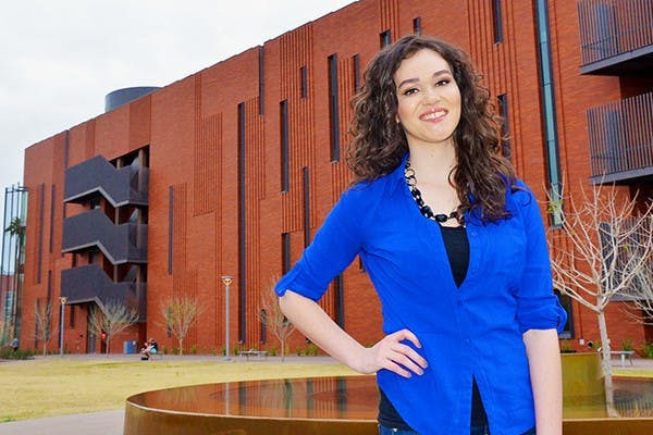 Jasmine Anglen, a junior at ASU dual-majoring in Finance and Management, and Natalie Lamé (not pictured) became inspired to provide counseling and resources to sex-trafficking survivors.