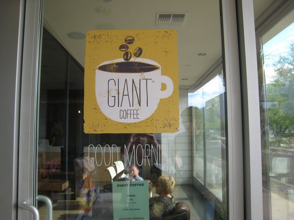 Giant Coffee. Photo by Chelsea Brown. 