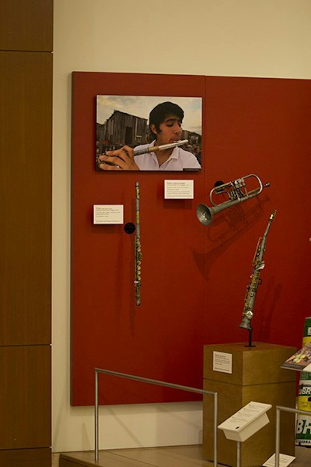 A view of an exhibit is pictured at the Musical Instrument Museum. ASU and the museum are working to recognize "Women Who Rock," a new exhibit. (Photo by Dominic Valente)