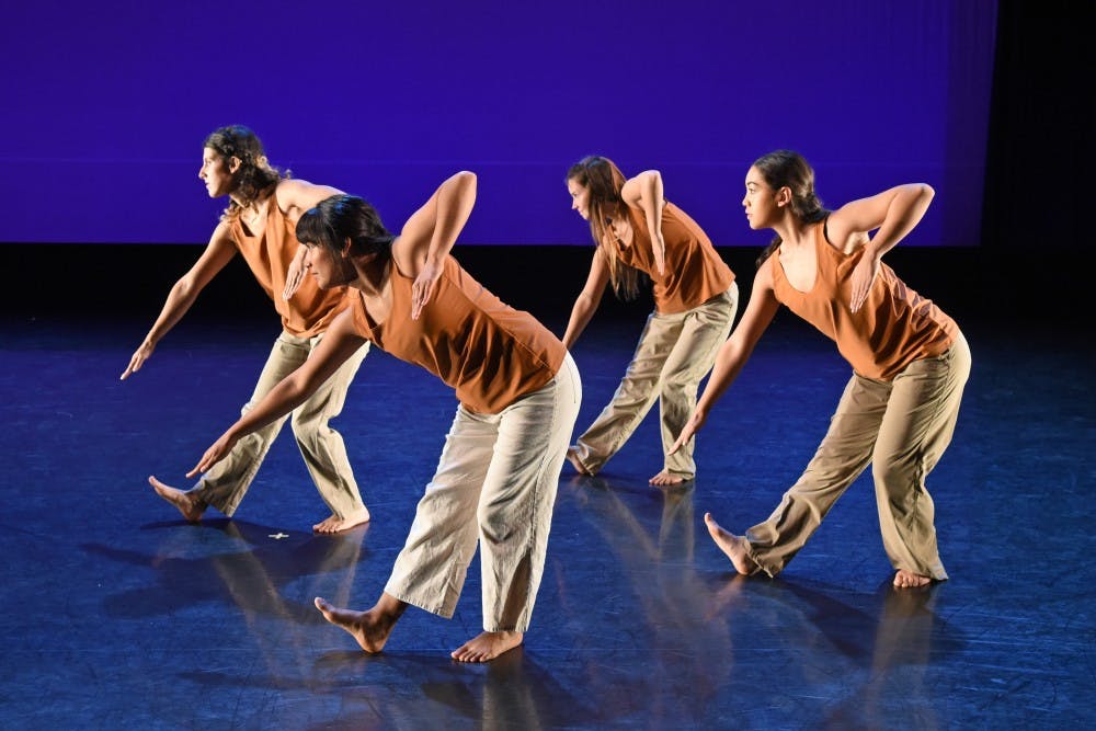 "Fall Forward!" dancers perform on Oct. 5, 2015.&nbsp;
