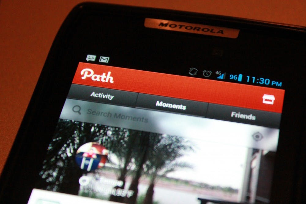 Path is a new social media app that is quickly gaining some attention. But is it time to head over to a new social media platform? Photo by Courtland Jeffrey