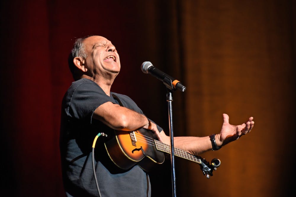 Cheech Marin performs&nbsp;live at ASU on Feb. 17, 2017.&nbsp;