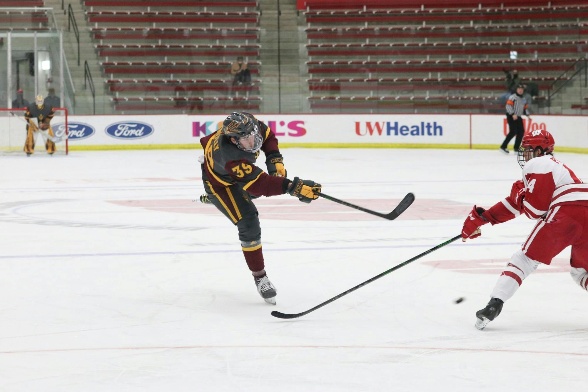 ASU Hockey v Wisconsin 