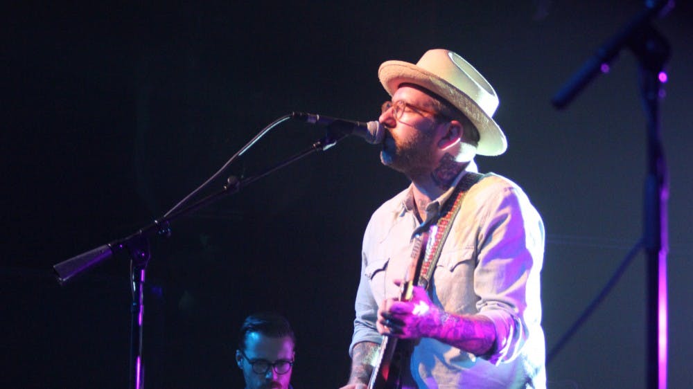 City and Colour performed 'Thirst' off their new album, "The Hurry and The Harm." They played at The Marquee in Tempe, along with Australian band, The Paper Kites. (Photo by Kelly Kleber)