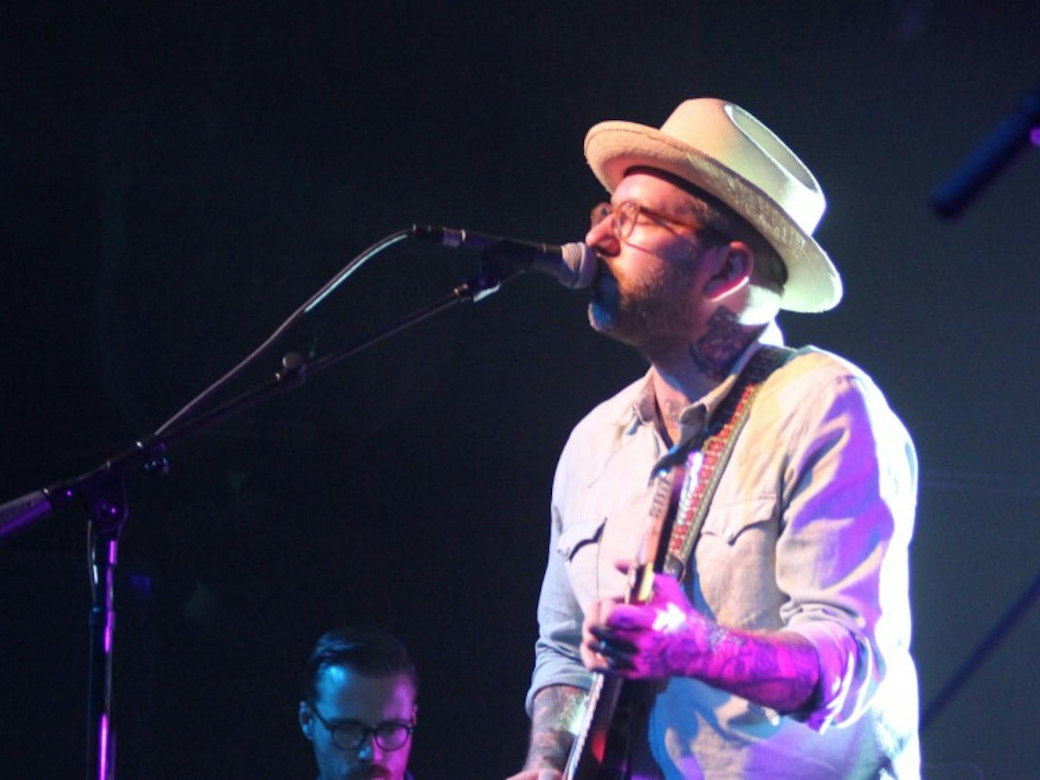 City and Colour performed 'Thirst' off their new album, "The Hurry and The Harm." They played at The Marquee in Tempe, along with Australian band, The Paper Kites. (Photo by Kelly Kleber)
