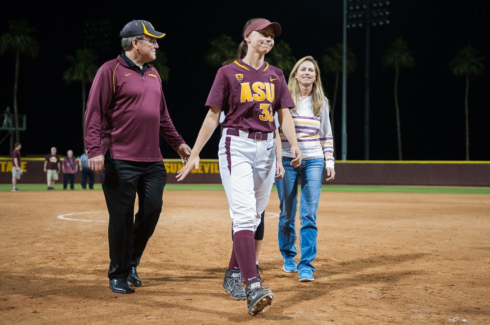 Haley Steele senior night