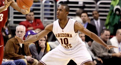 PHOTO COURTESY OF STEVE RODRIGUEZBOX OUT :ASU senior point guard Jamelle McMillan will be relied on heavily for on- and off-the-court leadership this season.