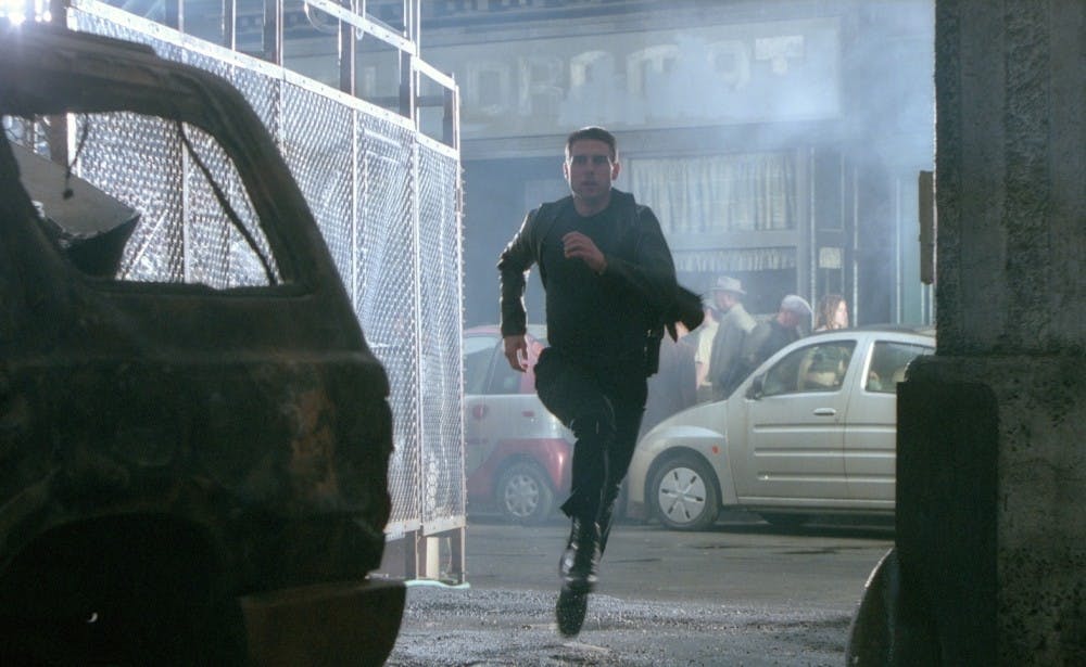 Tom Cruise in "Minority Report."