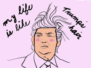 Trump hair