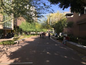 The ASU Downtown Campus on Apr. 10, 2017. Photo taken by Victor Ren.