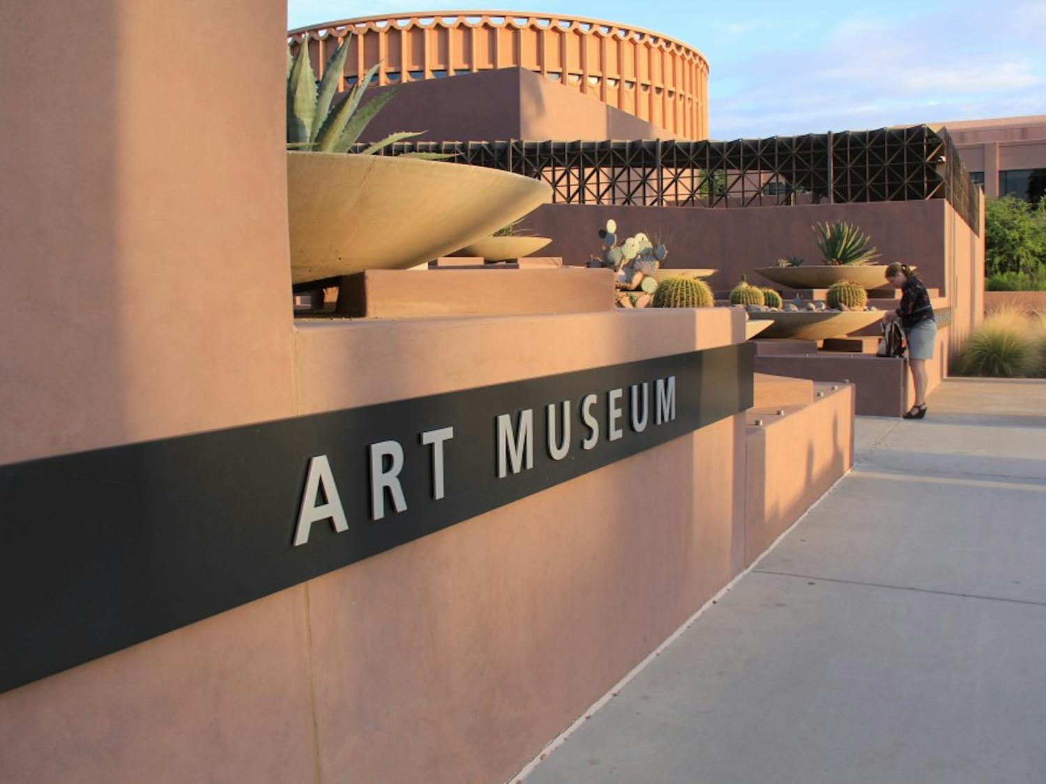 The ASU Art Museum front entrance, March 31, 2017.