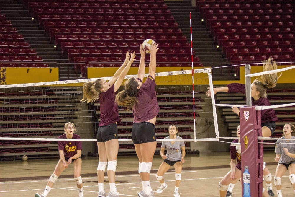ASU volleyball gives new meaning to homecourt advantage The Arizona