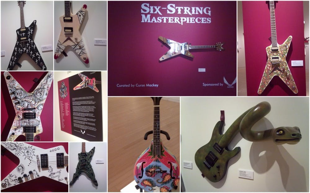 These guitars are musically and artistically genius. Photos by Gabby Marshall. 