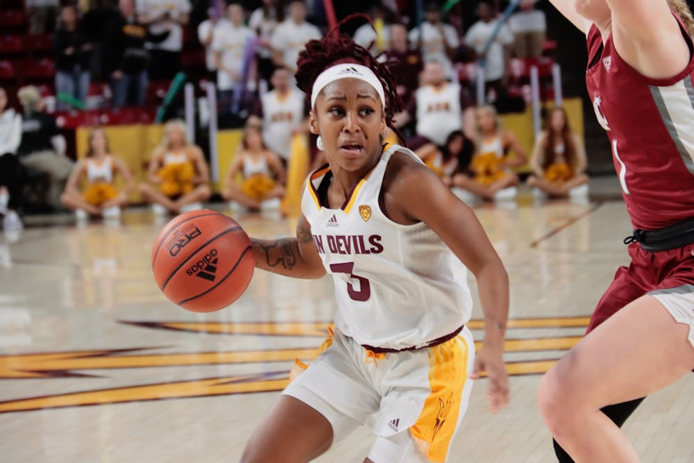 Tyi Skinner followed coach Natasha Adair to ASU in pursuit of her ...