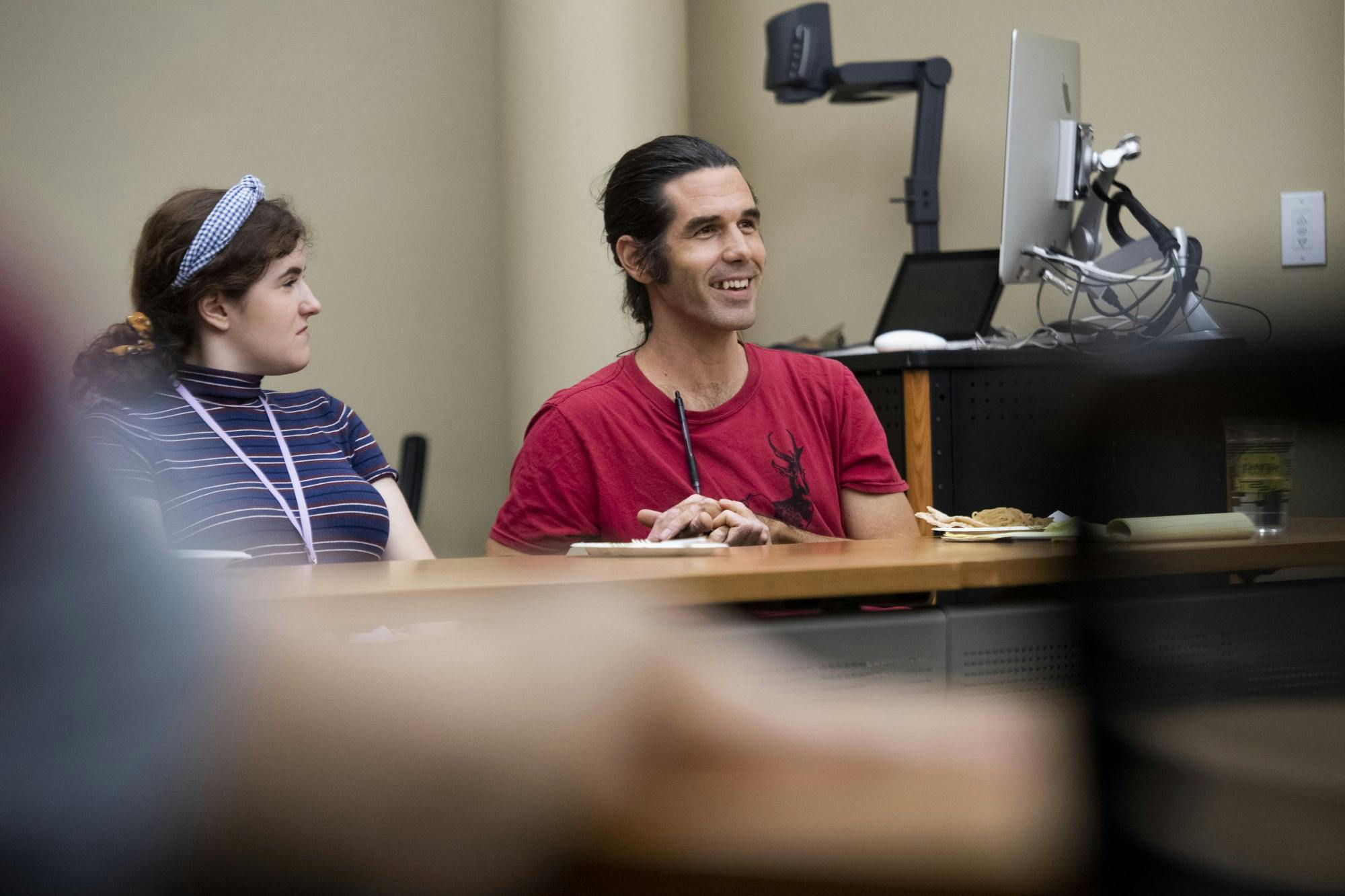 Scott Warren at No Mas Muertes