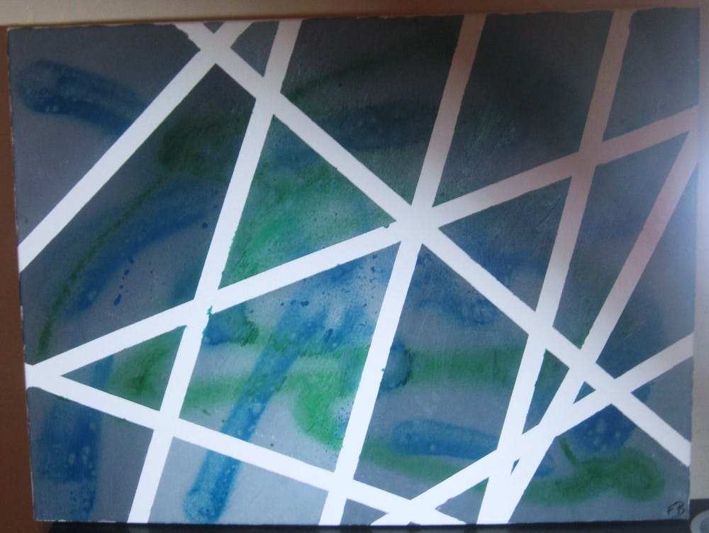 The finished piece could belong in an art museum. Photo by Faith Breisblatt. 