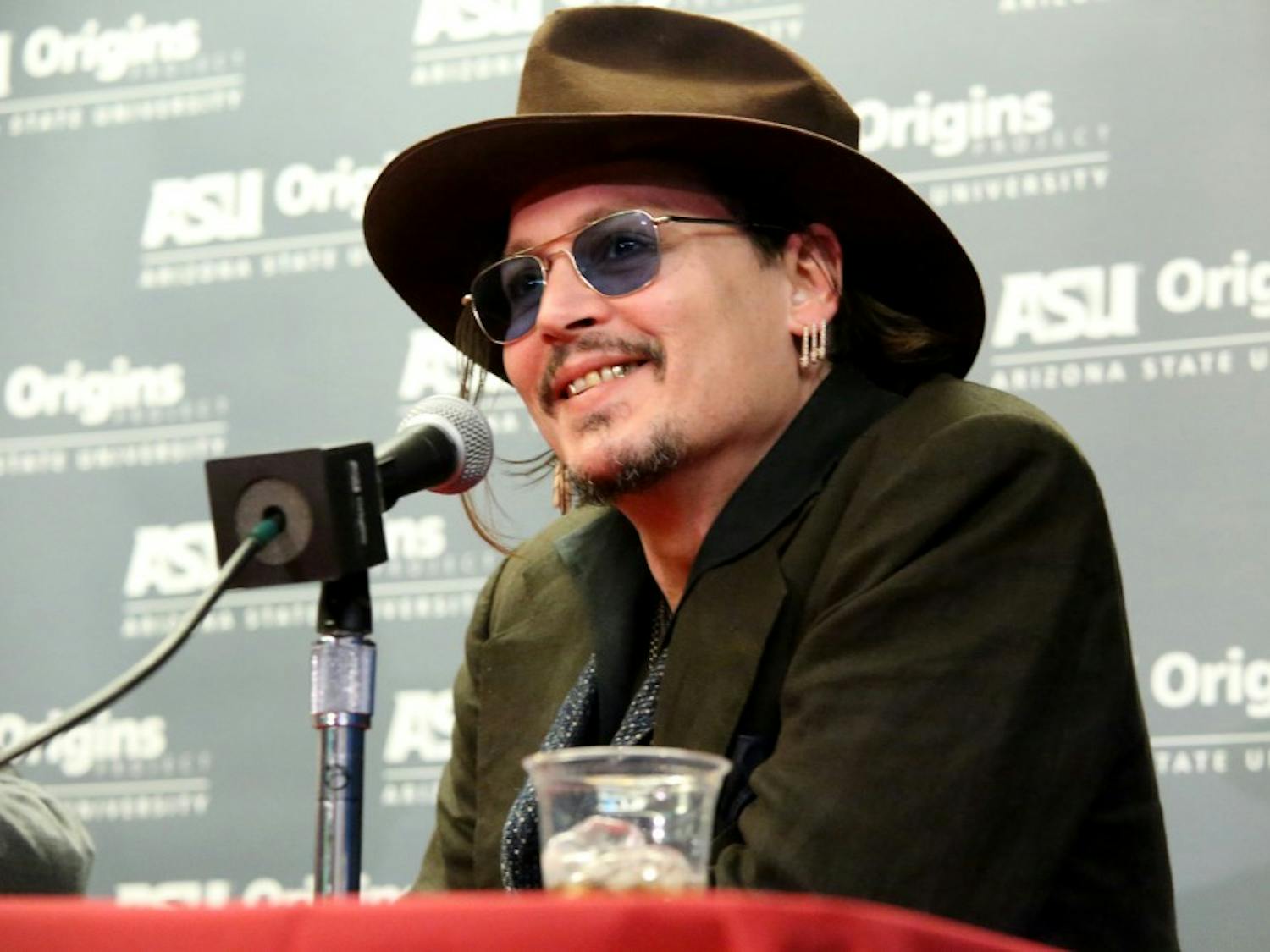 Johnny Depp comes to ASU for Origins Project