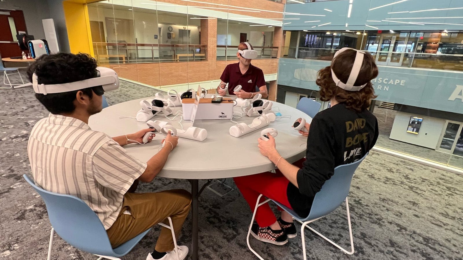 Student team developing virtual classrooms at ASU’s Learning Futures