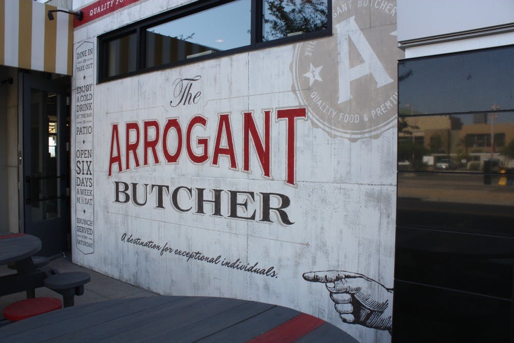 This sign welcomes all diners for a dinner experience. Photo by Chelsea Brown.