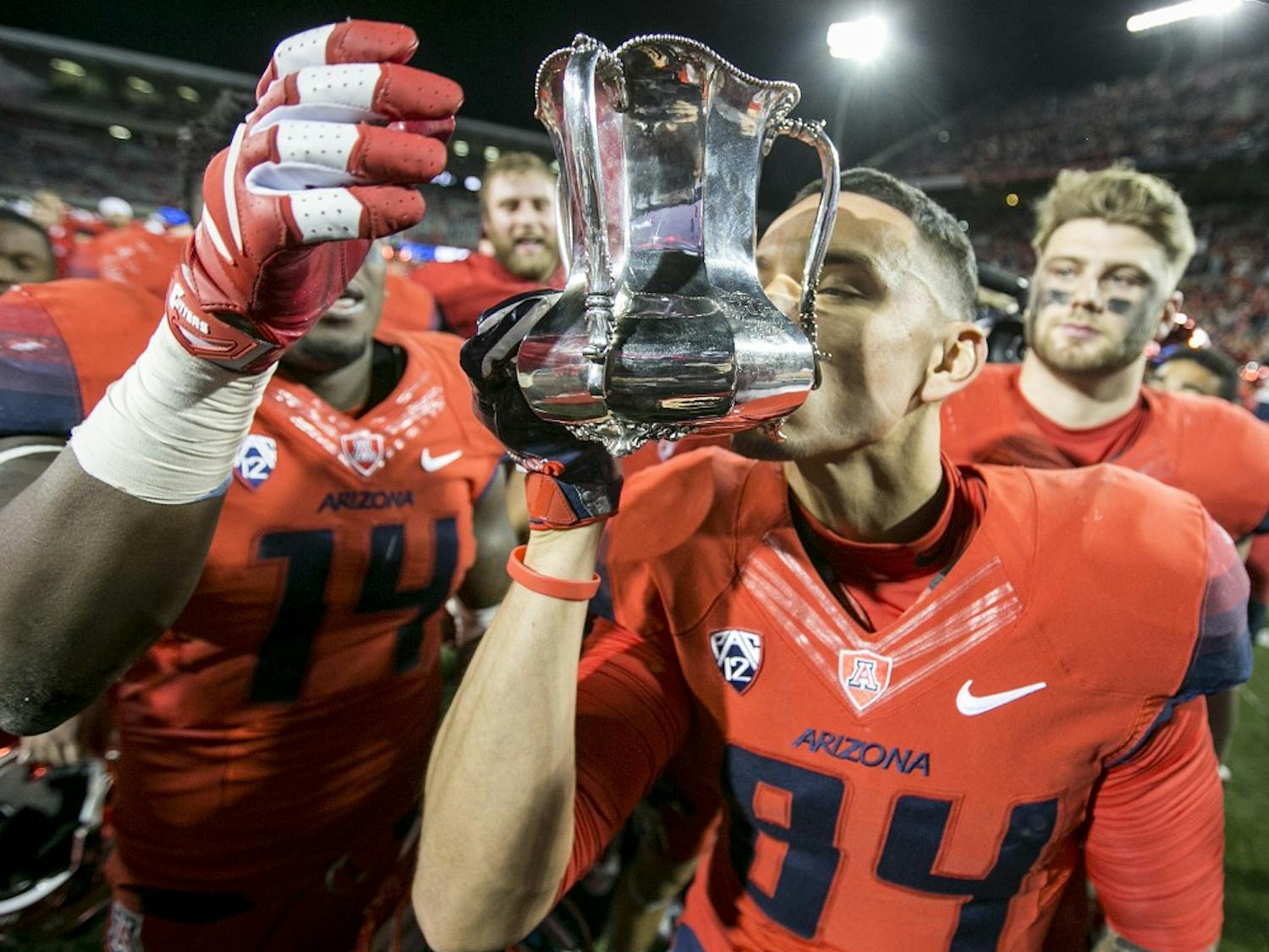 Photo Gallery: UA reclaims Territorial Cup, downing ASU 56-35