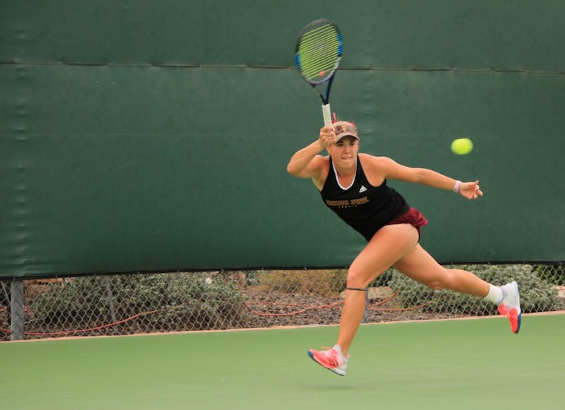 ASU women's tennis working to clean up unforced errors in singles - The