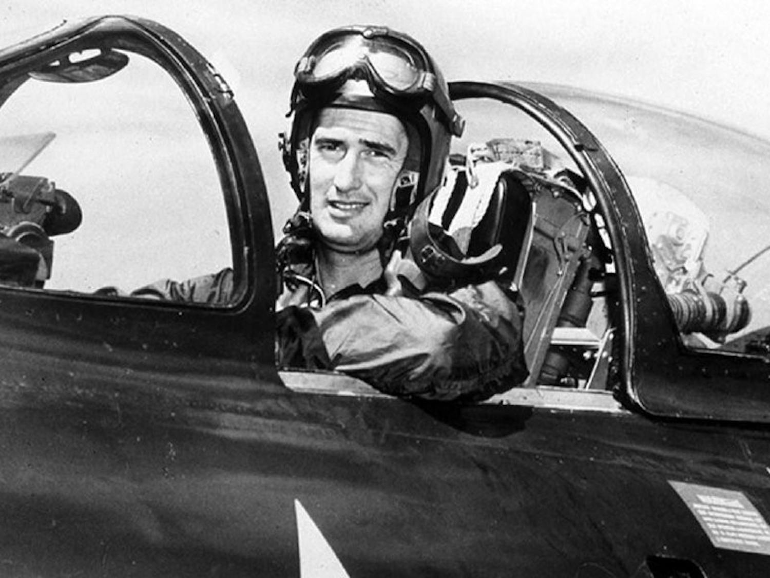 Ted Williams served his country during World War II, foregoing five seasons of his MLB career. Photo courtesy of the Milwaukee Journal-Sentinel