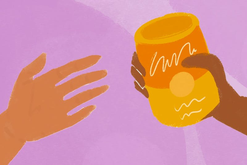 "That semester, my meals came from two places: my generous friends who helped me when they could, and Pitchfork Pantry."&nbsp;