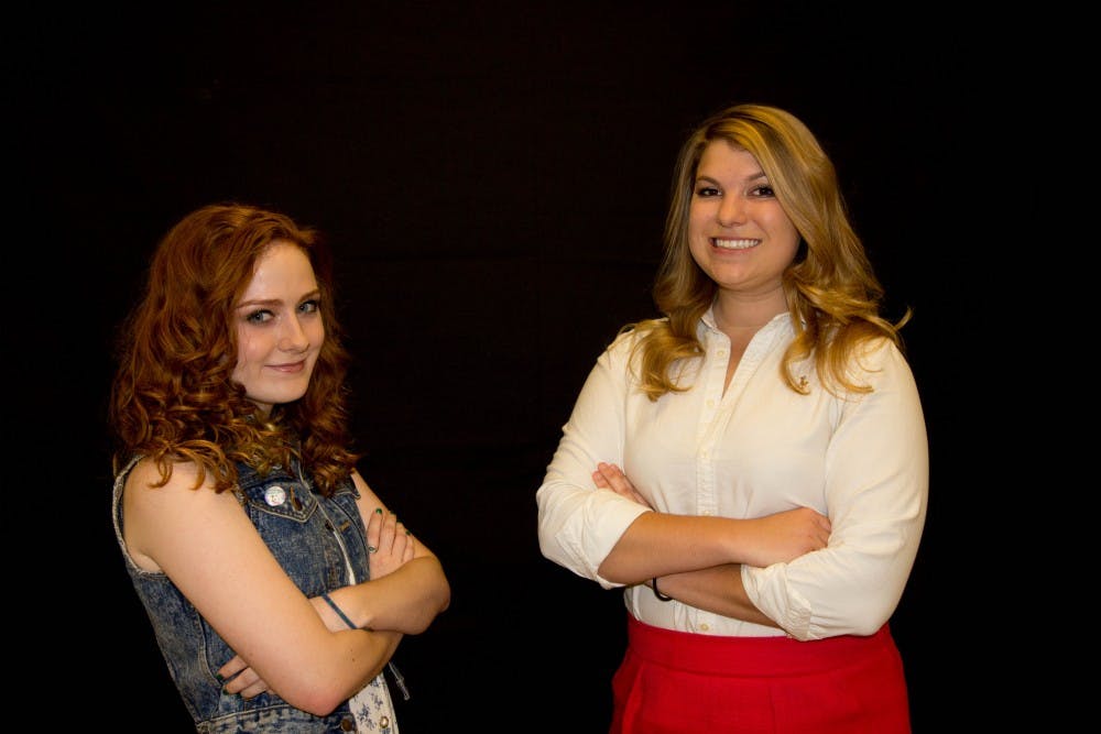 Hard Candy Magazine editors Jessica Pruett and Jessica Duckworth base their publication off of art that is driven by feminist ideals, and equality for women. (photo by Dominic Valente.)