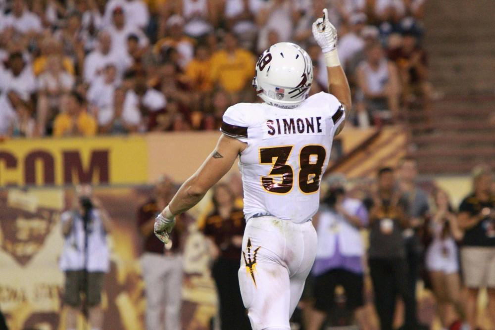ASU football's Jordan Simone a steady bastion of leadership in youthful ...