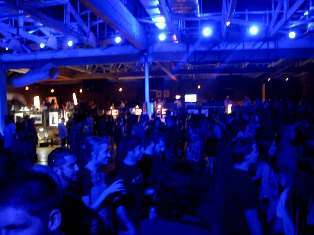 The crowd was energetic and eclectic. Photo by Amanda Larson.