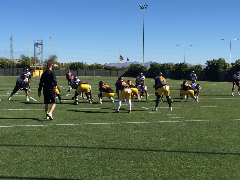 Football Practice 3/23/16