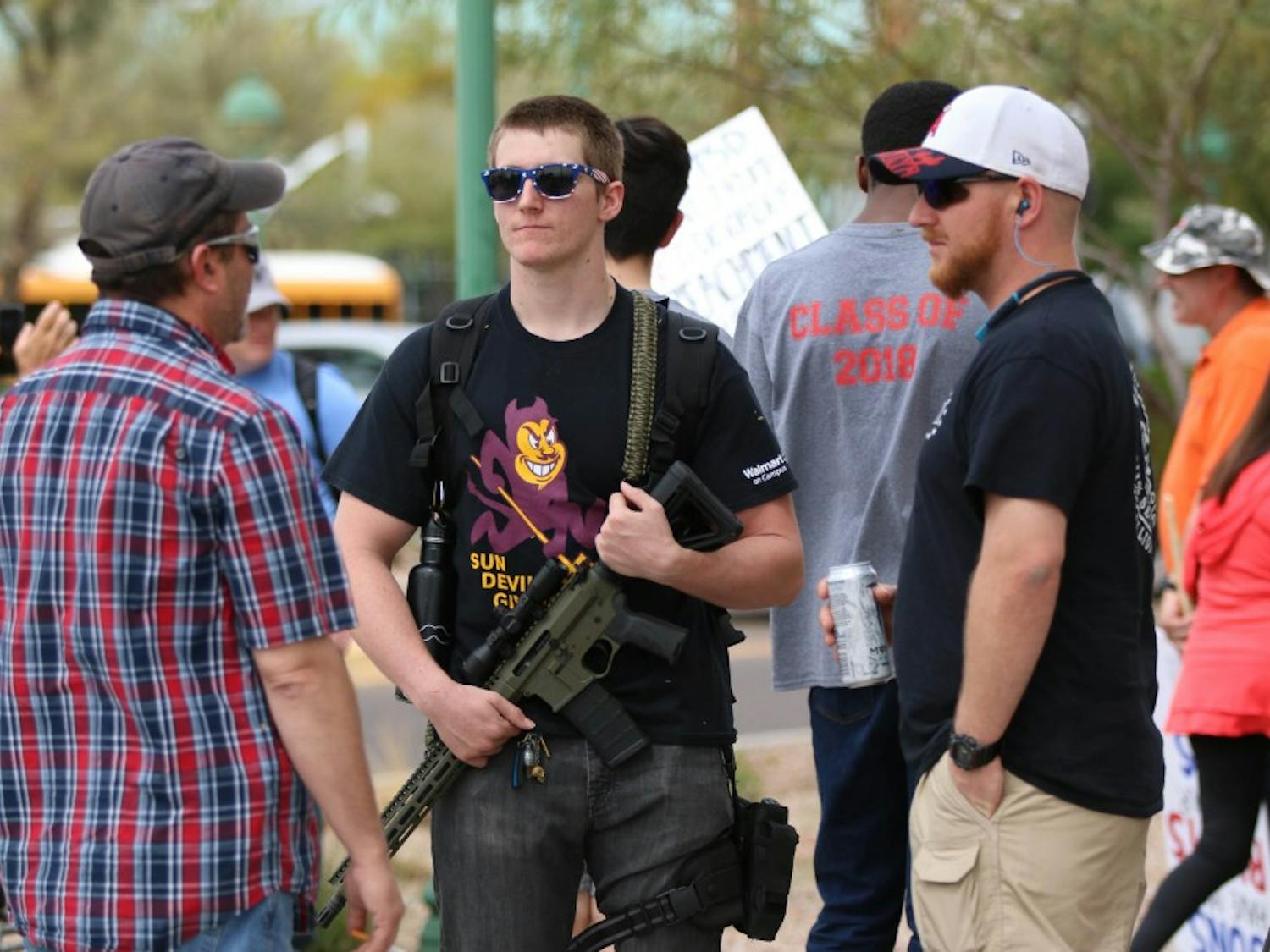ASU student with gun