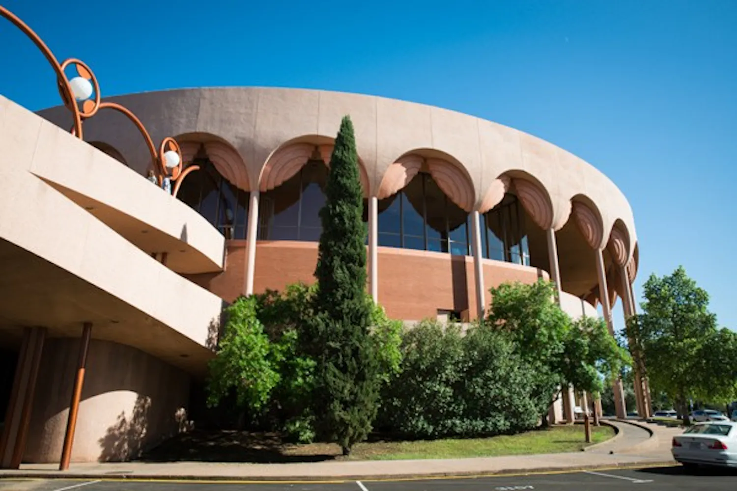 Arizona State's Gammage Theater is pictured in Tempe. 