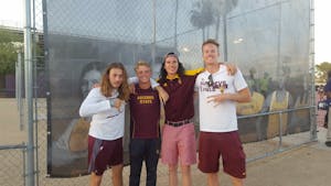 ASU Pole Vaulters