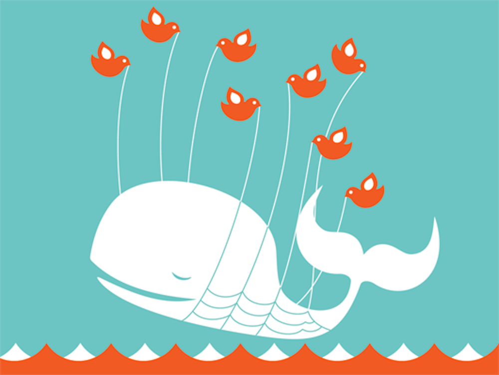 Regular Twitter users have become familiar with the image of the ‘Fail Whale’ that appears when the website is too overwhelmed with growth.  Photo courtesy of Thomas Crampton.
