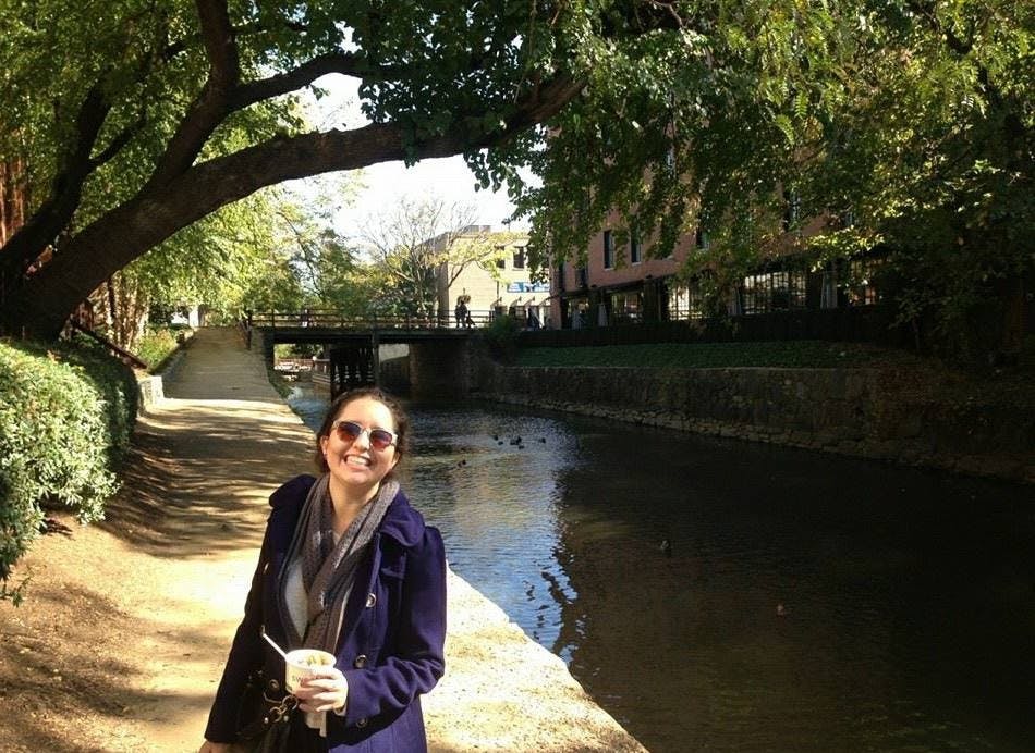 The beautiful Alexa Pereda in D.C.