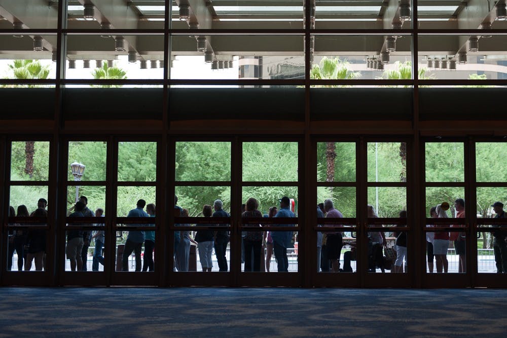 Photos: Donald Trump, Joe Arpaio discuss immigration at Phoenix speeches