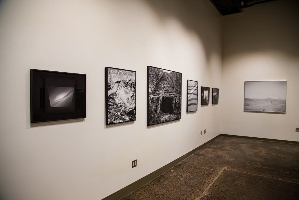 Pieces from the "Thomas Locke Hobbs: 'I know at a glance'" exhibition held at the ASU Herberger School of Art’s Step Gallery in downtown Phoenix on Wednesday. (Daniel Kwon/ The State Press)